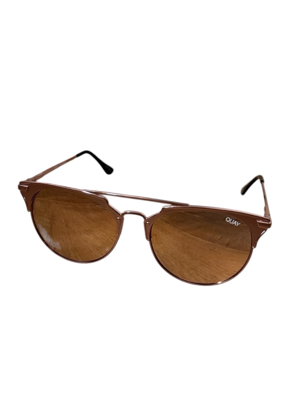 Quay Australia X Chrisspy Gemini Rose Gold Sunglasses - Picture 2 of 10